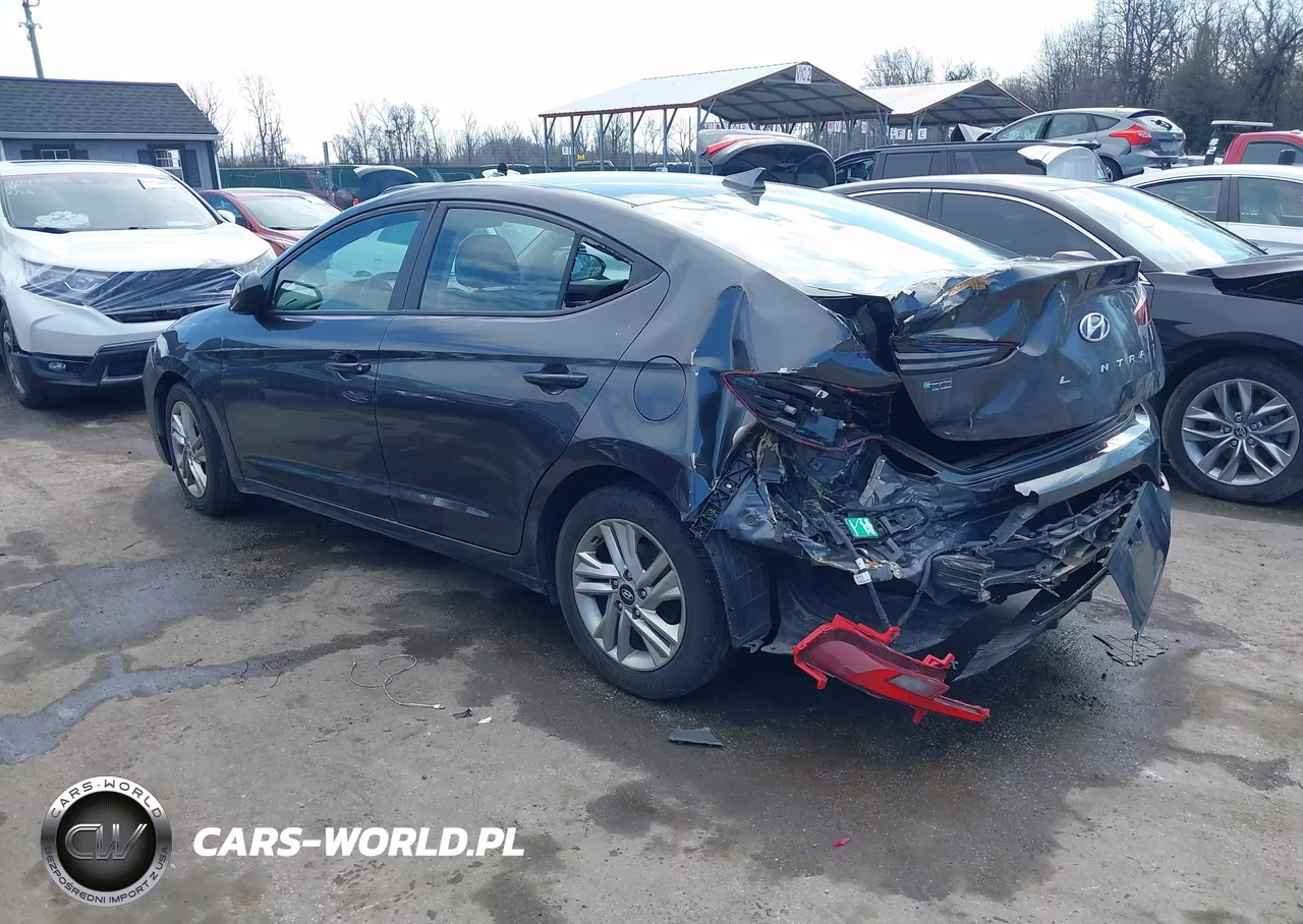 2020 Hyundai Elantra Sel VIN:5NPD84LF2LH630188 - 3