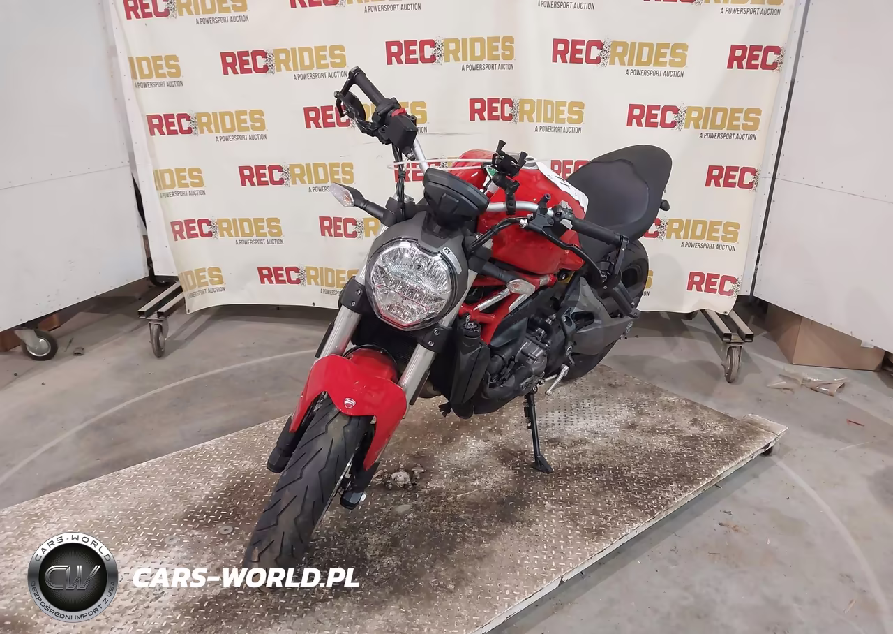 2019 Ducati Monster 821 VIN:ZDMMACLS5KB003890 - 2
