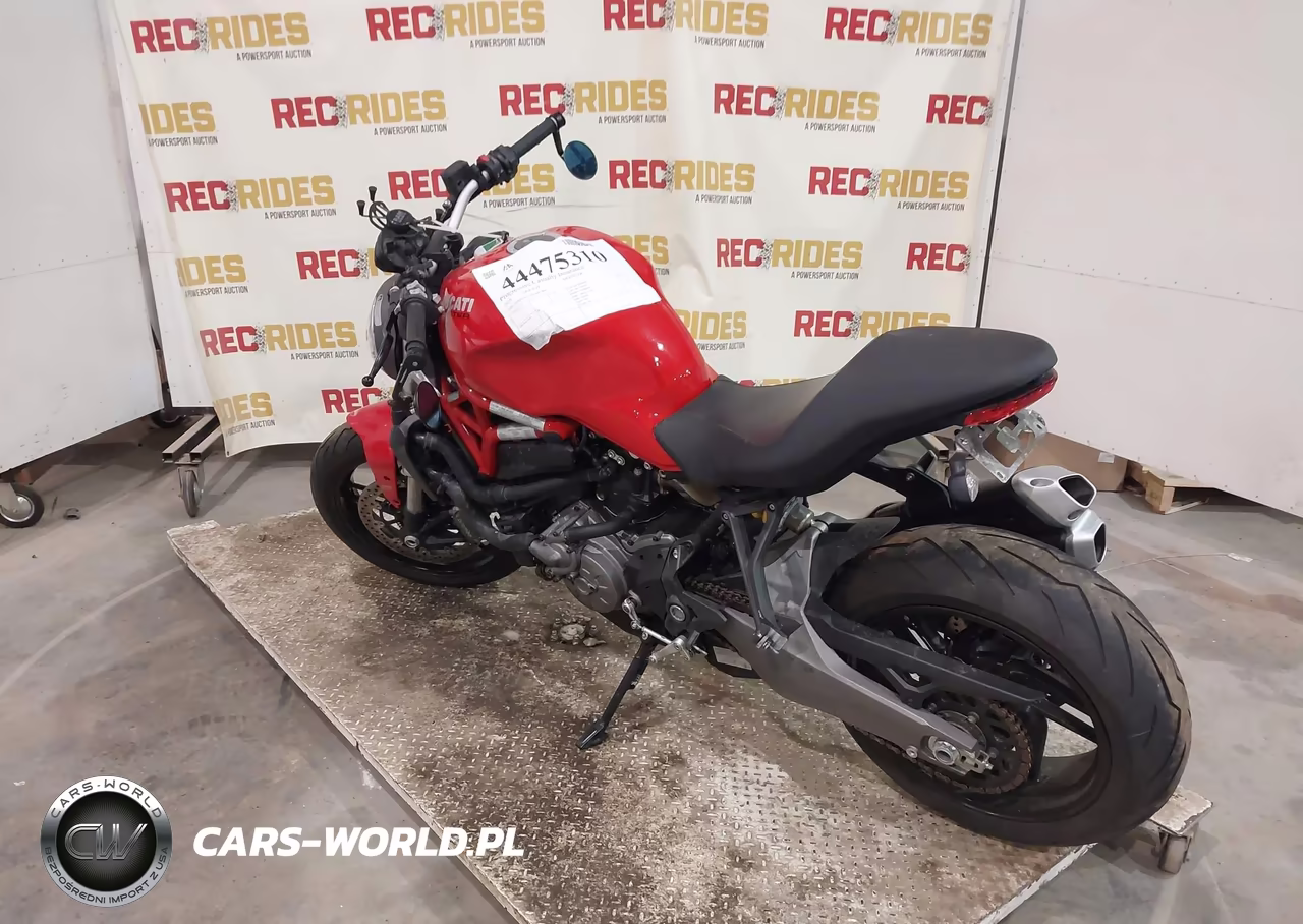 2019 Ducati Monster 821 VIN:ZDMMACLS5KB003890 - 3