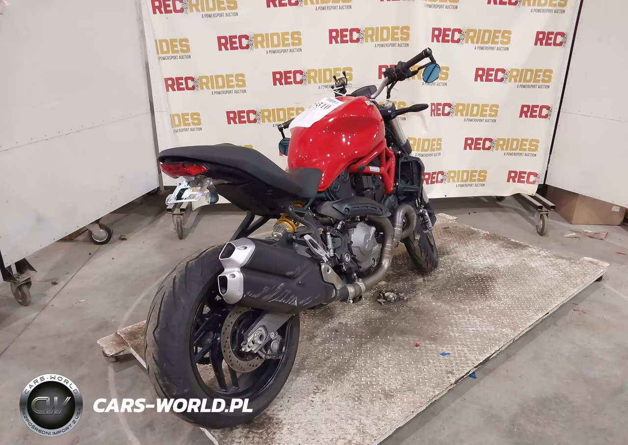 2019 Ducati Monster 821 VIN:ZDMMACLS5KB003890 - 4