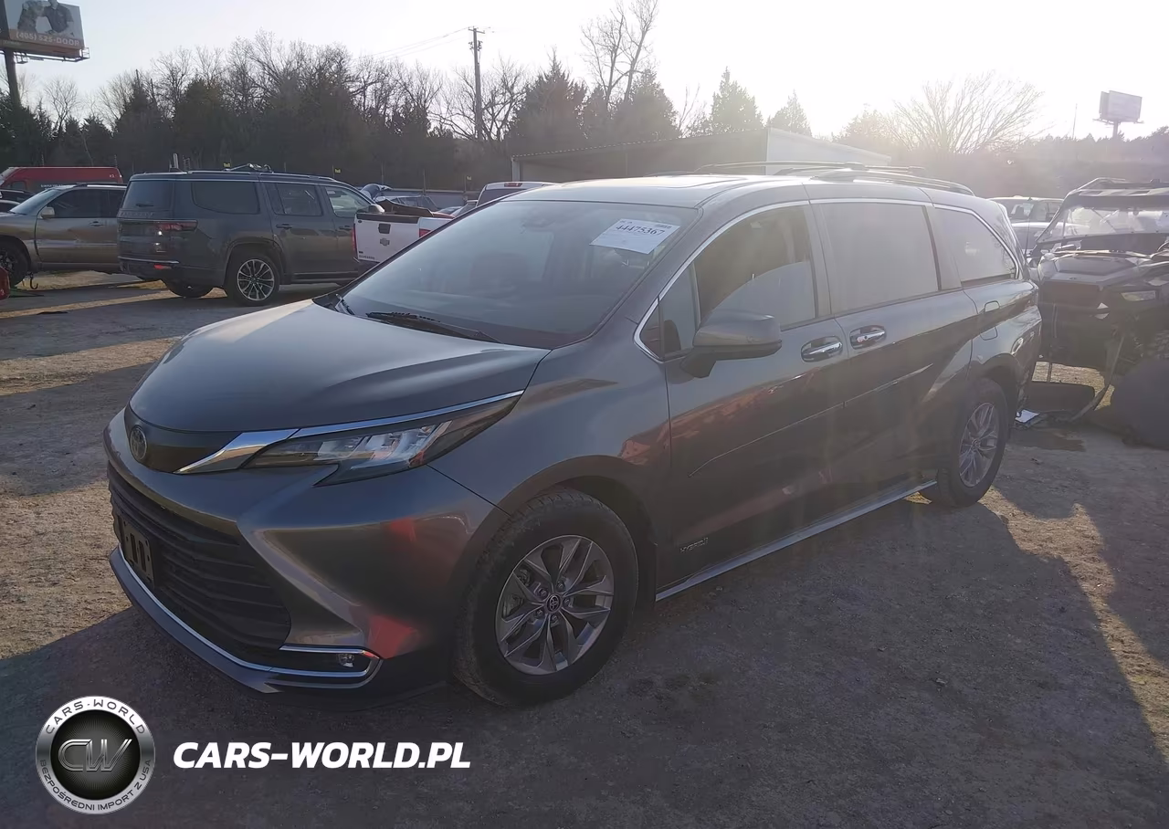 2021 Toyota Sienna Xle VIN:5TDYRKEC7MS059895 - 2