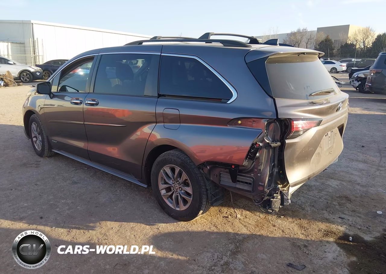 2021 Toyota Sienna Xle VIN:5TDYRKEC7MS059895 - 3