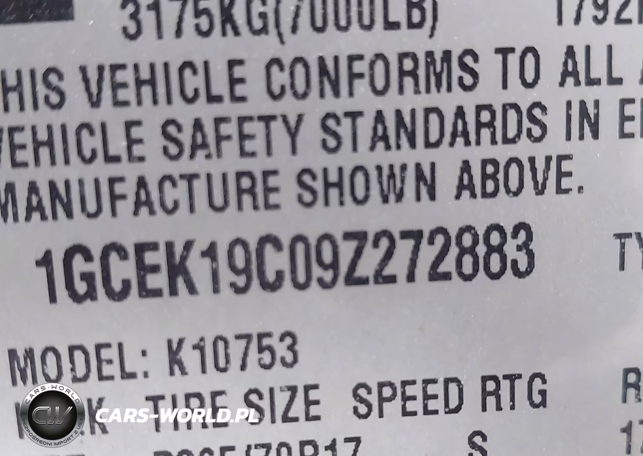 2009 Chevrolet Silverado 1500 Work Truck VIN:1GCEK19C09Z272883 - 9