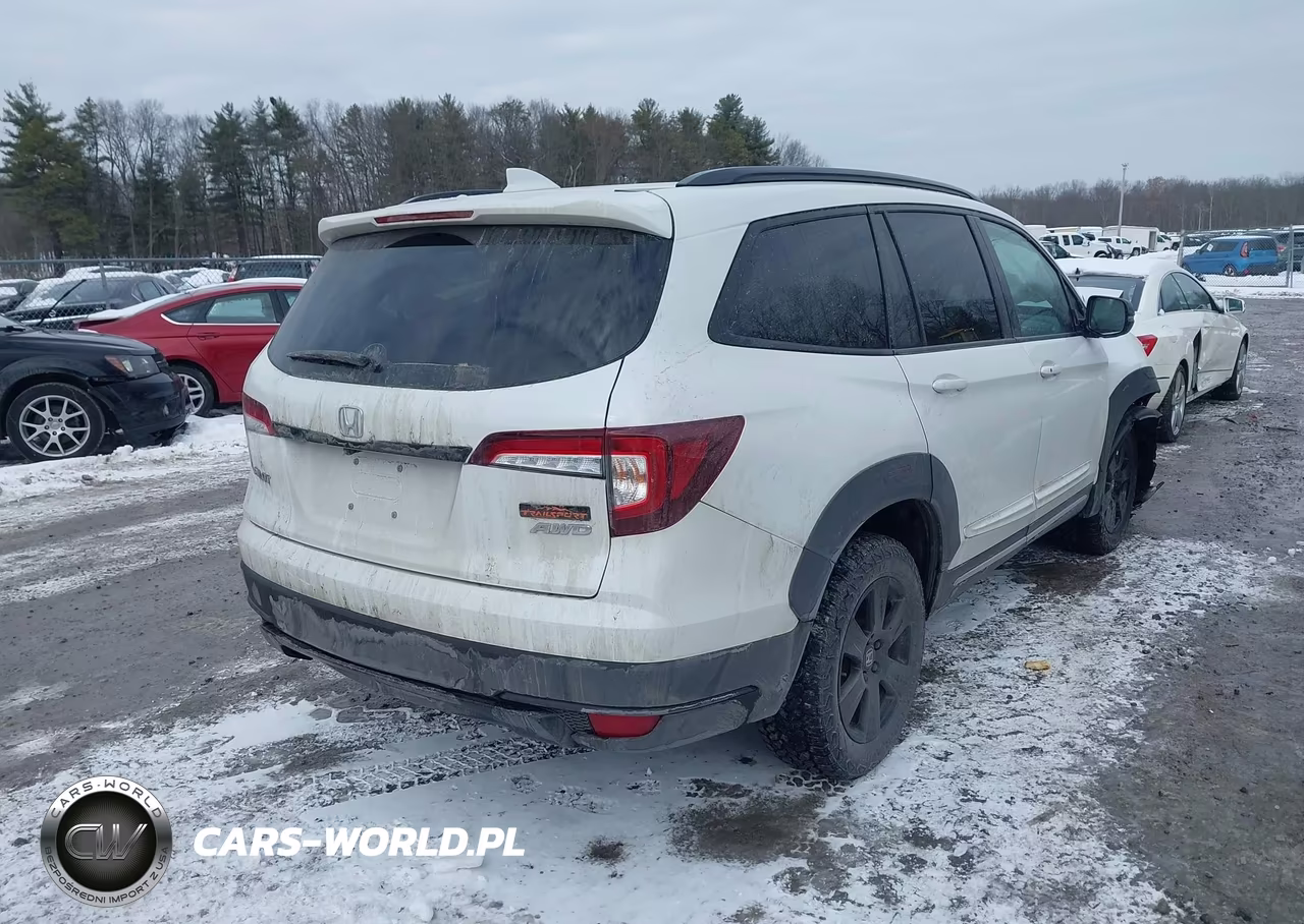 2022 Honda Pilot Awd Trailsport VIN:5FNYF6H86NB078743 - 4