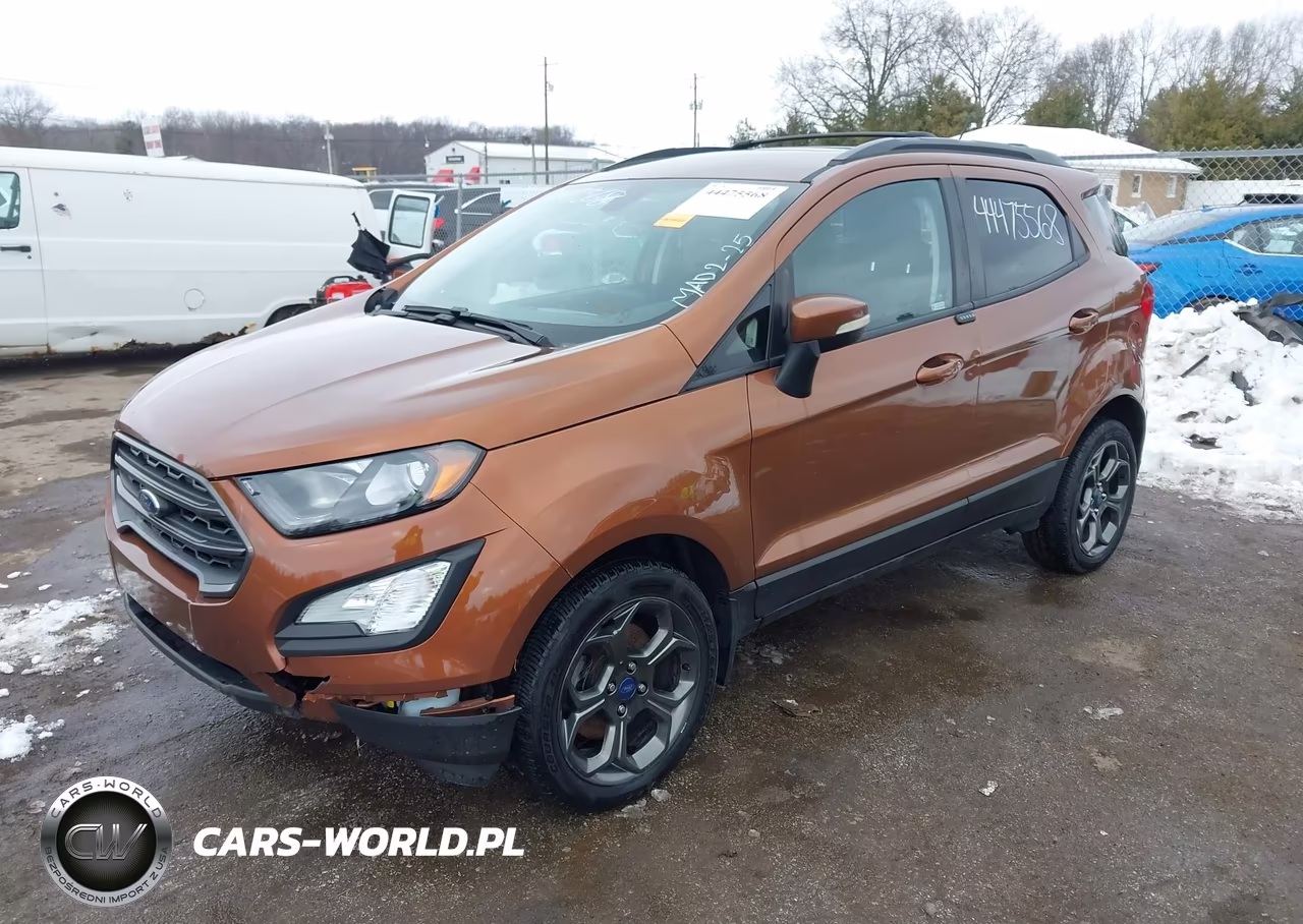 2018 Ford Ecosport Ses VIN:MAJ6P1CL7JC162182 - 2