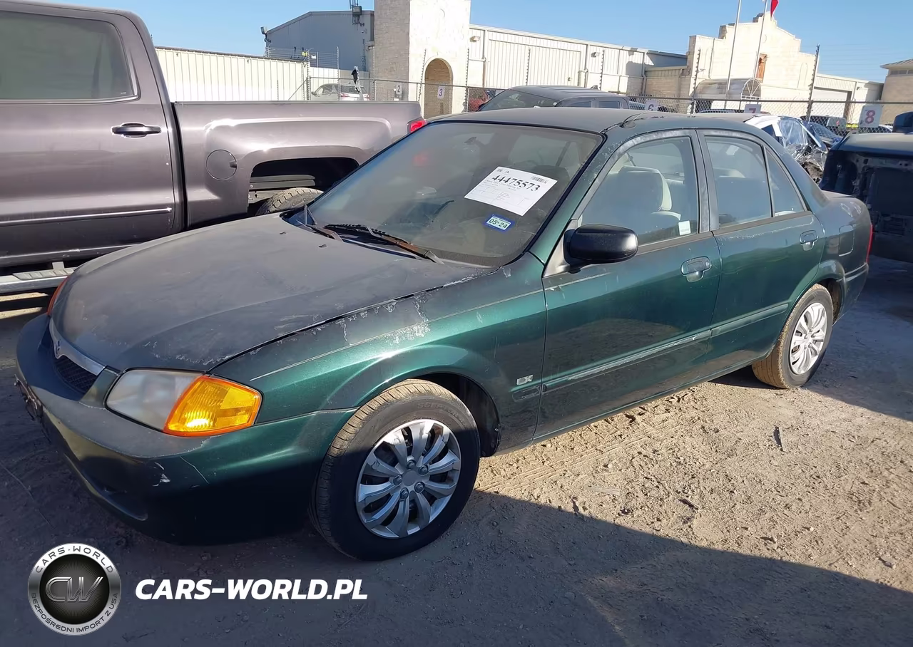 2000 Mazda Protege Dx-Lx VIN:JM1BJ2222Y0270939 - 2