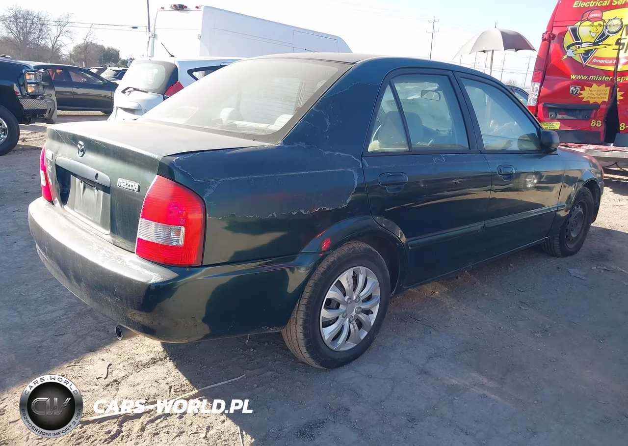 2000 Mazda Protege Dx-Lx VIN:JM1BJ2222Y0270939 - 4