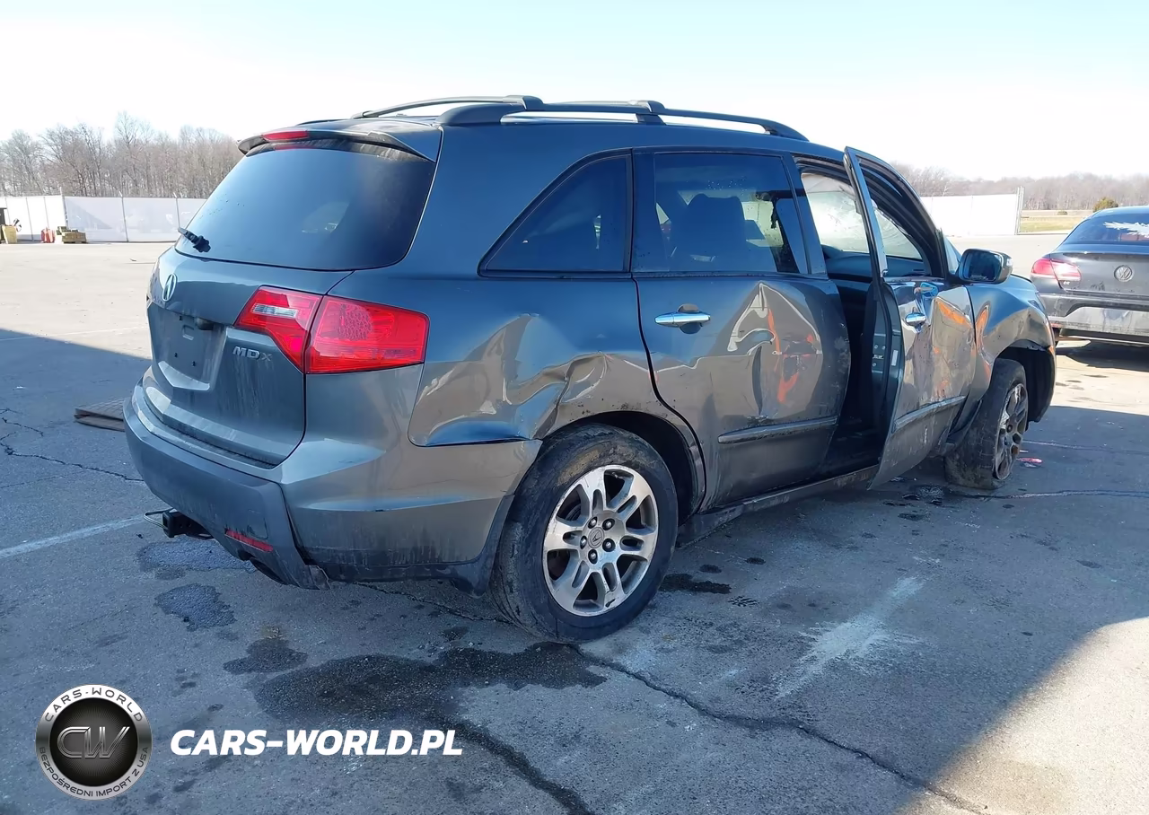2007 Acura Mdx Technology Package VIN:2HNYD284X7H524735 - 4