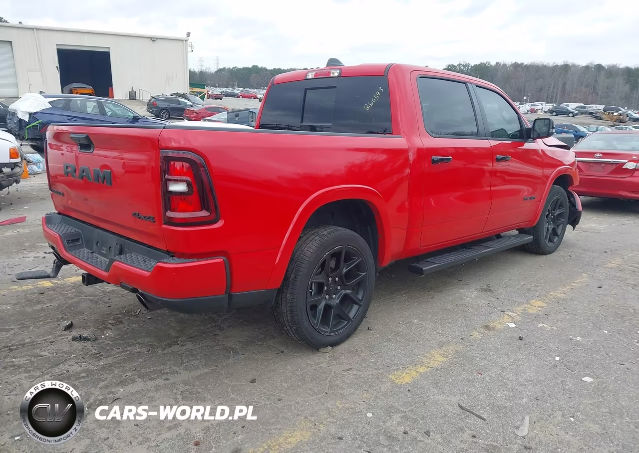 2025 Ram 1500 Laramie 4X4 5'7 Box VIN:1C6SRFJP8SN623151 - 4