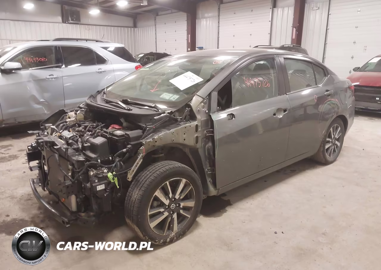 2021 Nissan Versa Sv Xtronic Cvt VIN:3N1CN8EV1ML885225 - 2