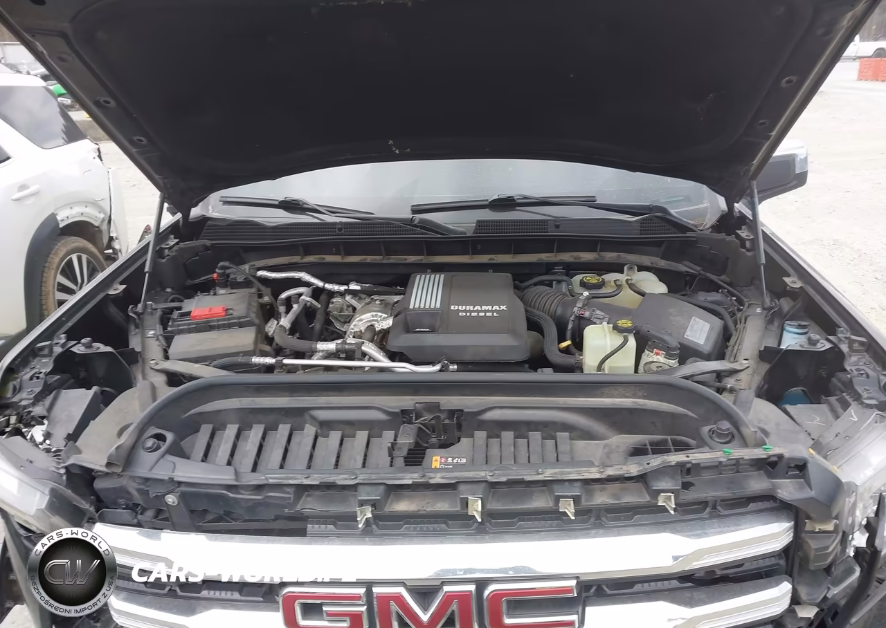 2021 GMC Sierra 1500 4Wd Short Box Sle VIN:3GTU9BET6MG273001 - 10