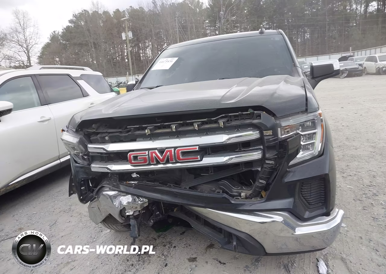 2021 GMC Sierra 1500 4Wd Short Box Sle VIN:3GTU9BET6MG273001 - 12