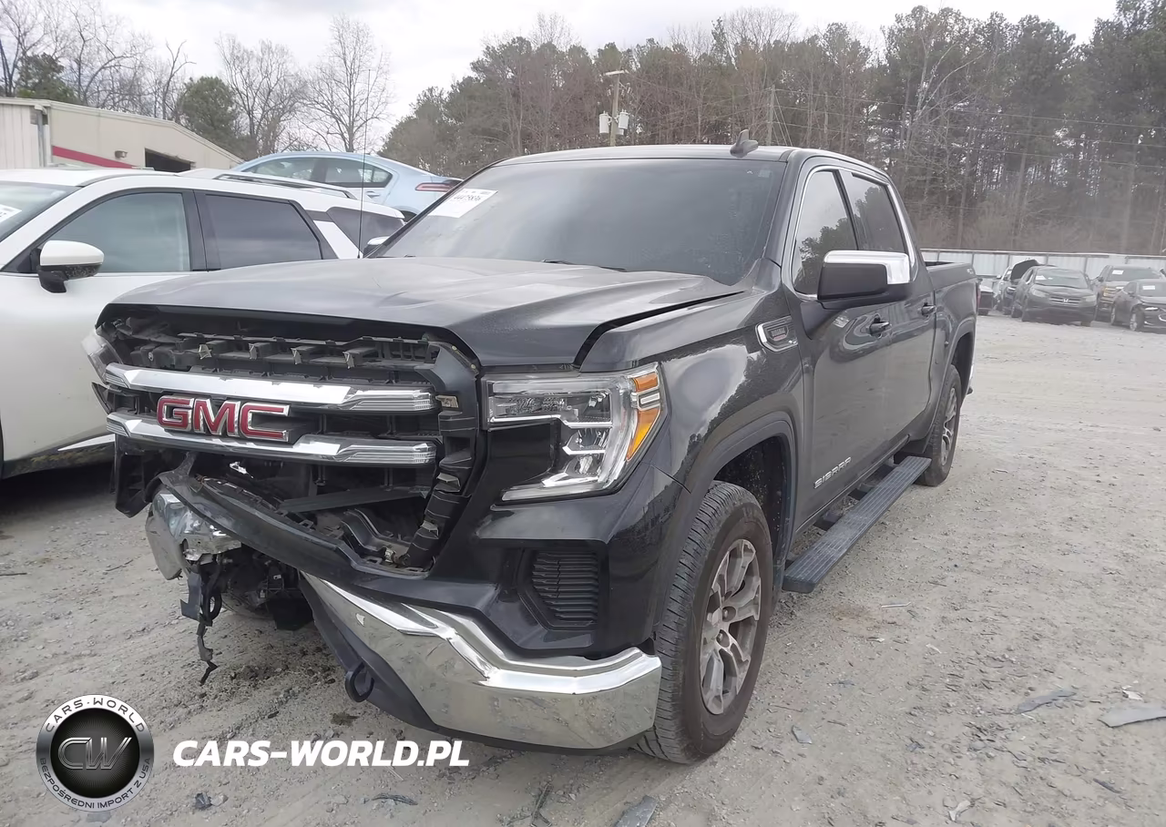 2021 GMC Sierra 1500 4Wd Short Box Sle VIN:3GTU9BET6MG273001 - 2