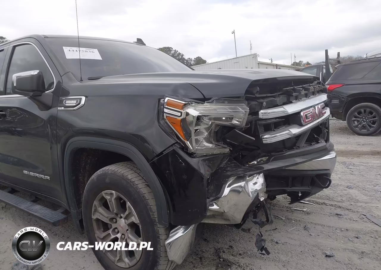 2021 GMC Sierra 1500 4Wd Short Box Sle VIN:3GTU9BET6MG273001 - 6