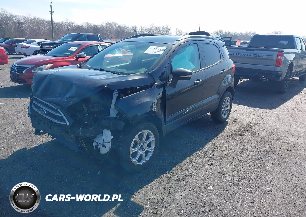 2021 Ford Ecosport Se VIN:MAJ6S3GL7MC425084 - 2