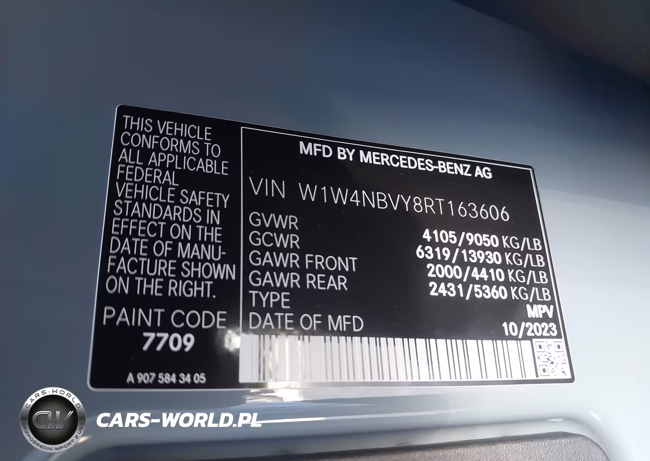 2024 Mercedes-Benz Sprinter 2500 Standard Roof 4-Cyl Diesel Ho VIN:W1W4NBVY8RT163606 - 9