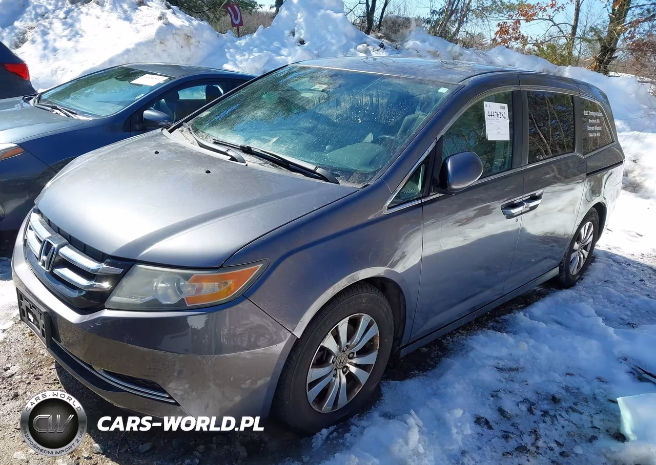2016 Honda Odyssey Ex-L VIN:5FNRL5H64GB129679 - 2
