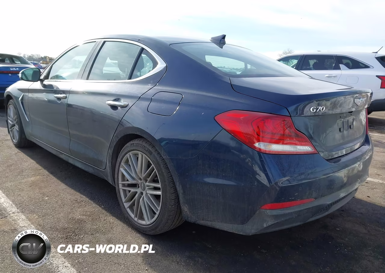 2020 Genesis G70 2.0T Awd VIN:KMTG34LA1LU046596 - 3