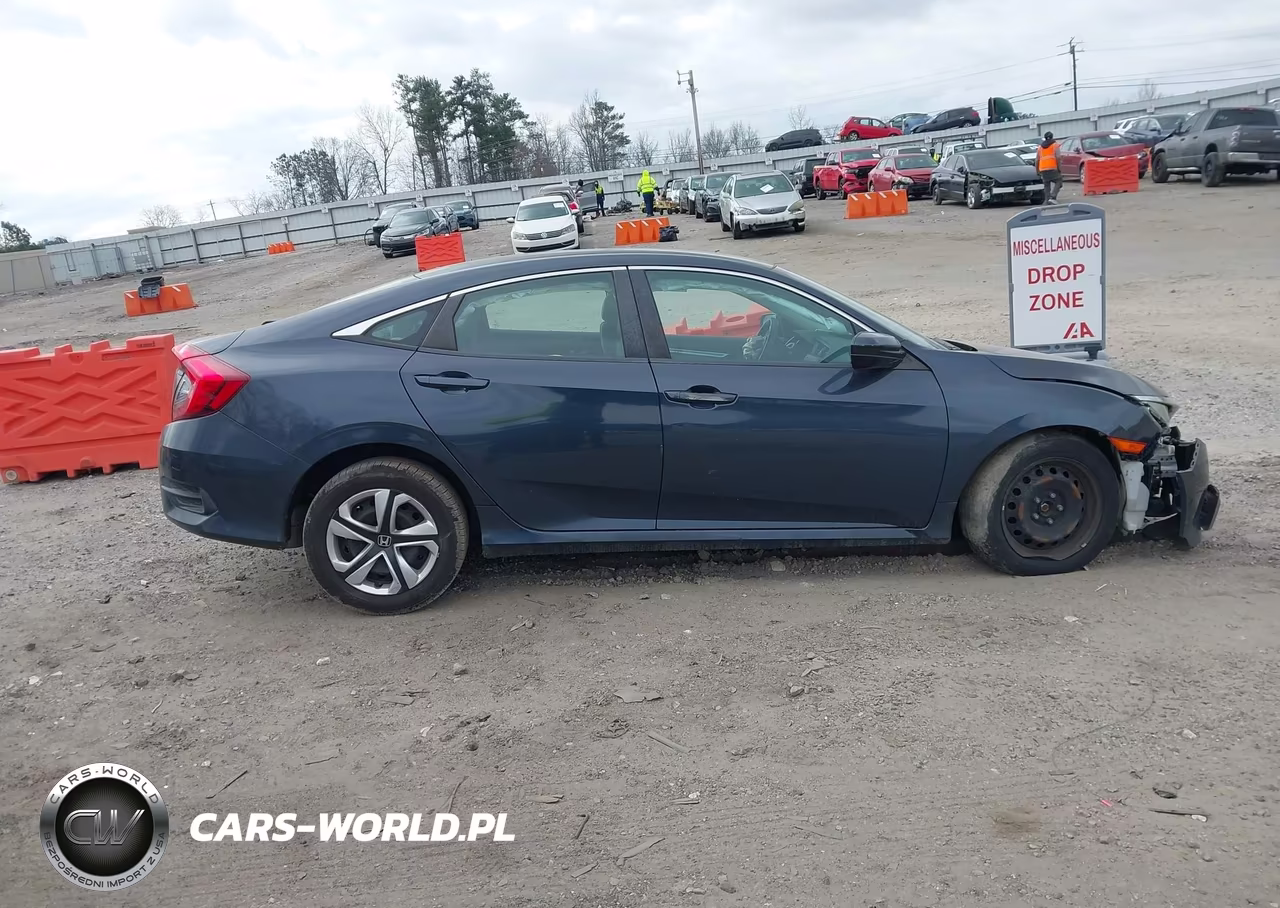 2018 Honda Civic Lx VIN:2HGFC2F54JH569660 - 12