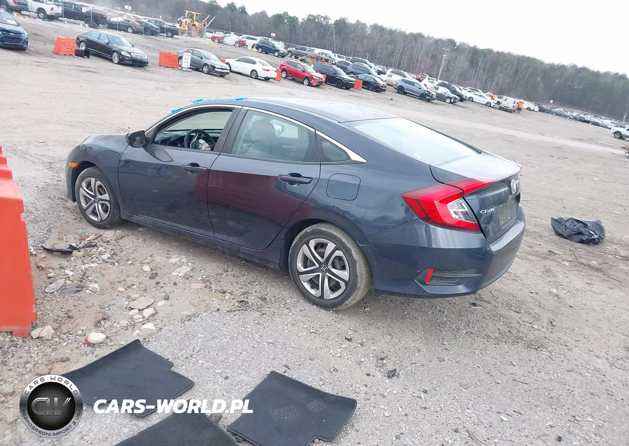 2018 Honda Civic Lx VIN:2HGFC2F54JH569660 - 3