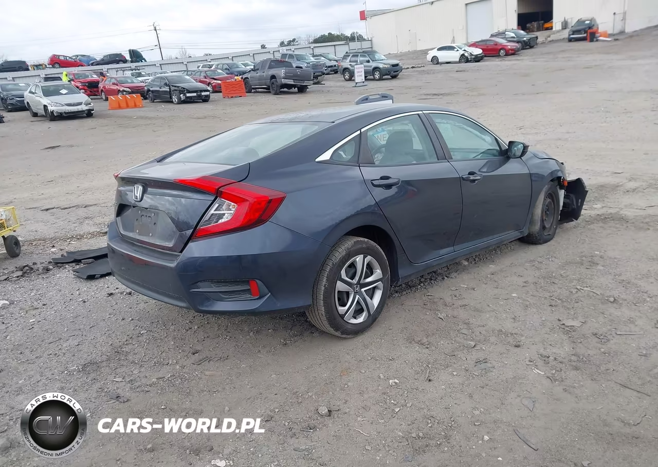 2018 Honda Civic Lx VIN:2HGFC2F54JH569660 - 4