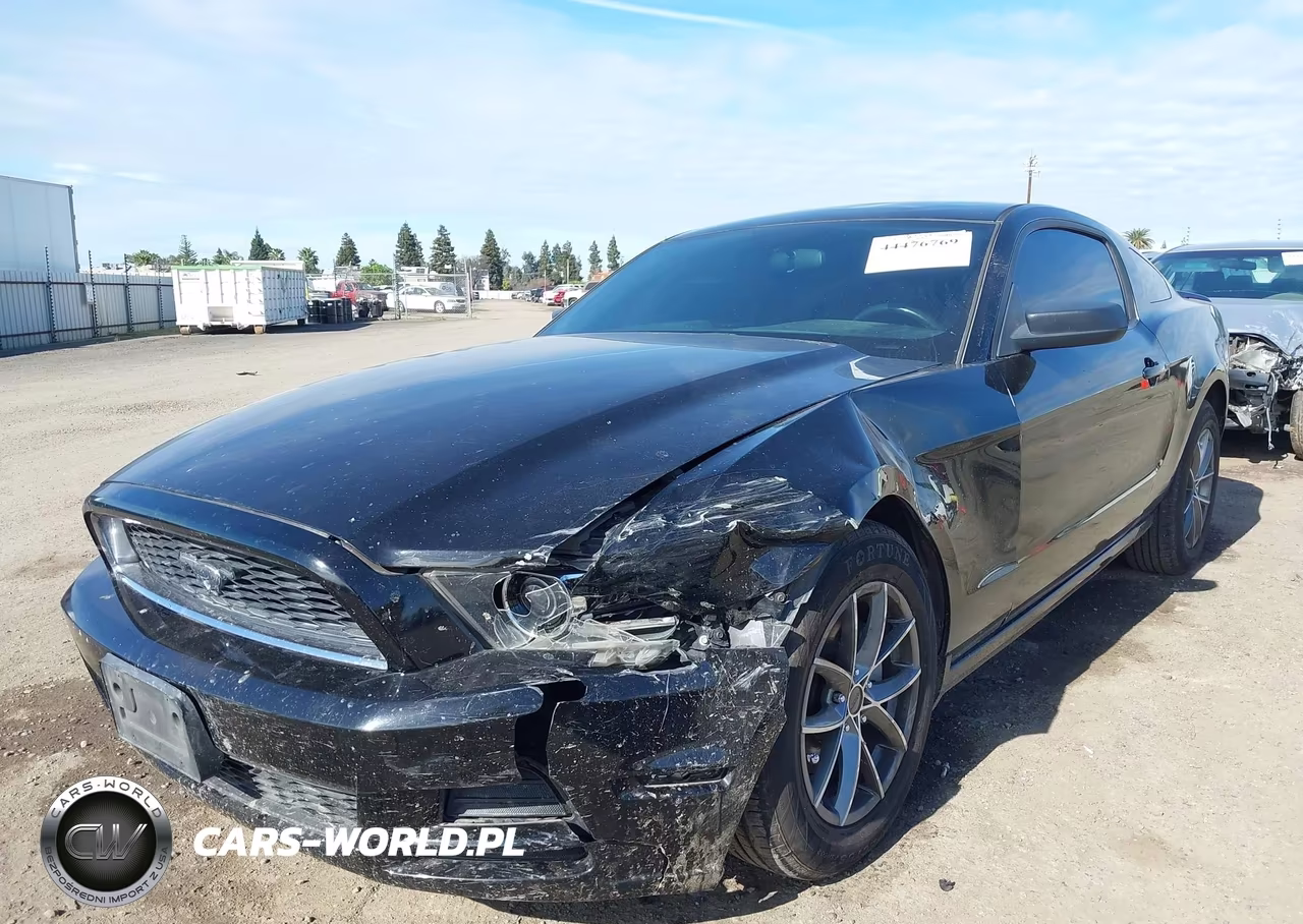 2013 Ford Mustang V6 VIN:1ZVBP8AM4D5275607 - 2