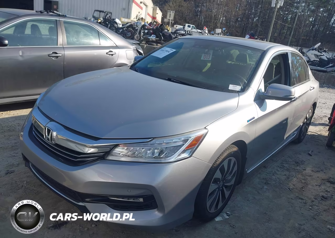 2017 Honda Accord Hybrid Touring VIN:JHMCR6F71HC013827 - 2