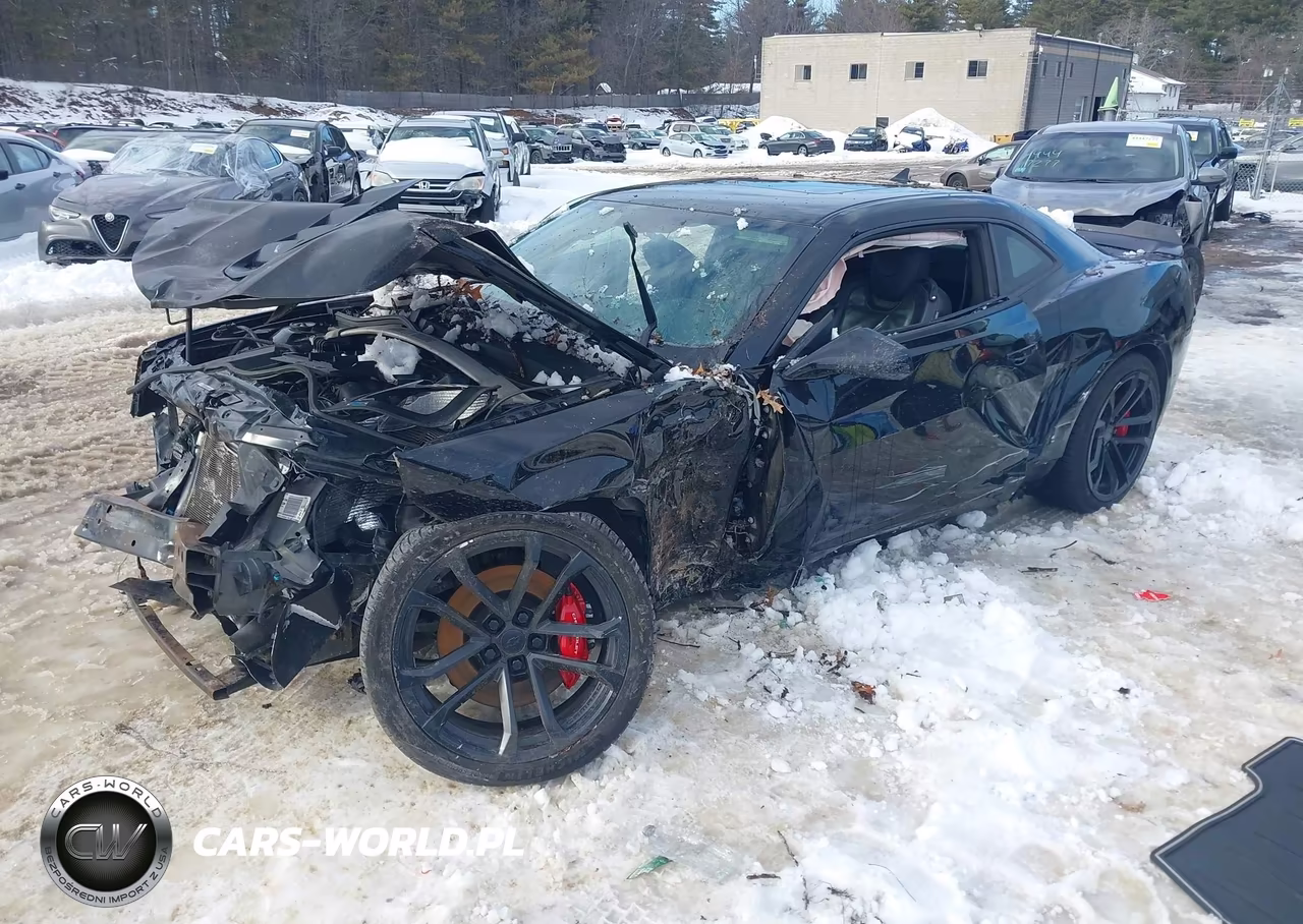 2014 Chevrolet Camaro 2Ss VIN:2G1FT1EW9E9292984 - 2