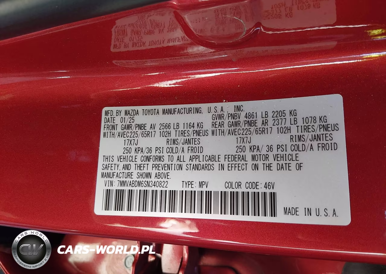 2025 Mazda Cx-50 2.5 S Premium Package VIN:7MMVABDM6SN340822 - 9