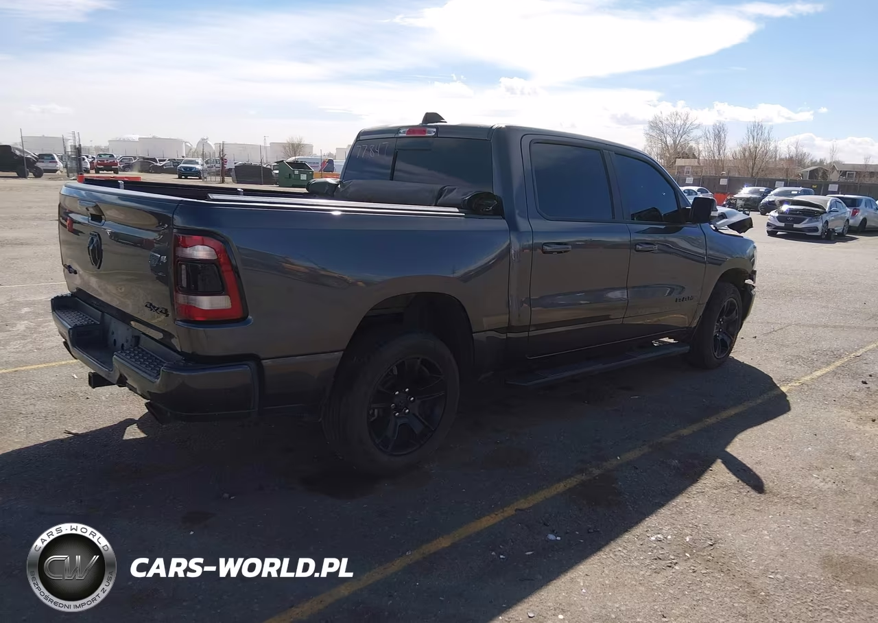 2020 Ram 1500 Lone Star 4X4 5'7 Box VIN:1C6SRFFT9LN147287 - 4