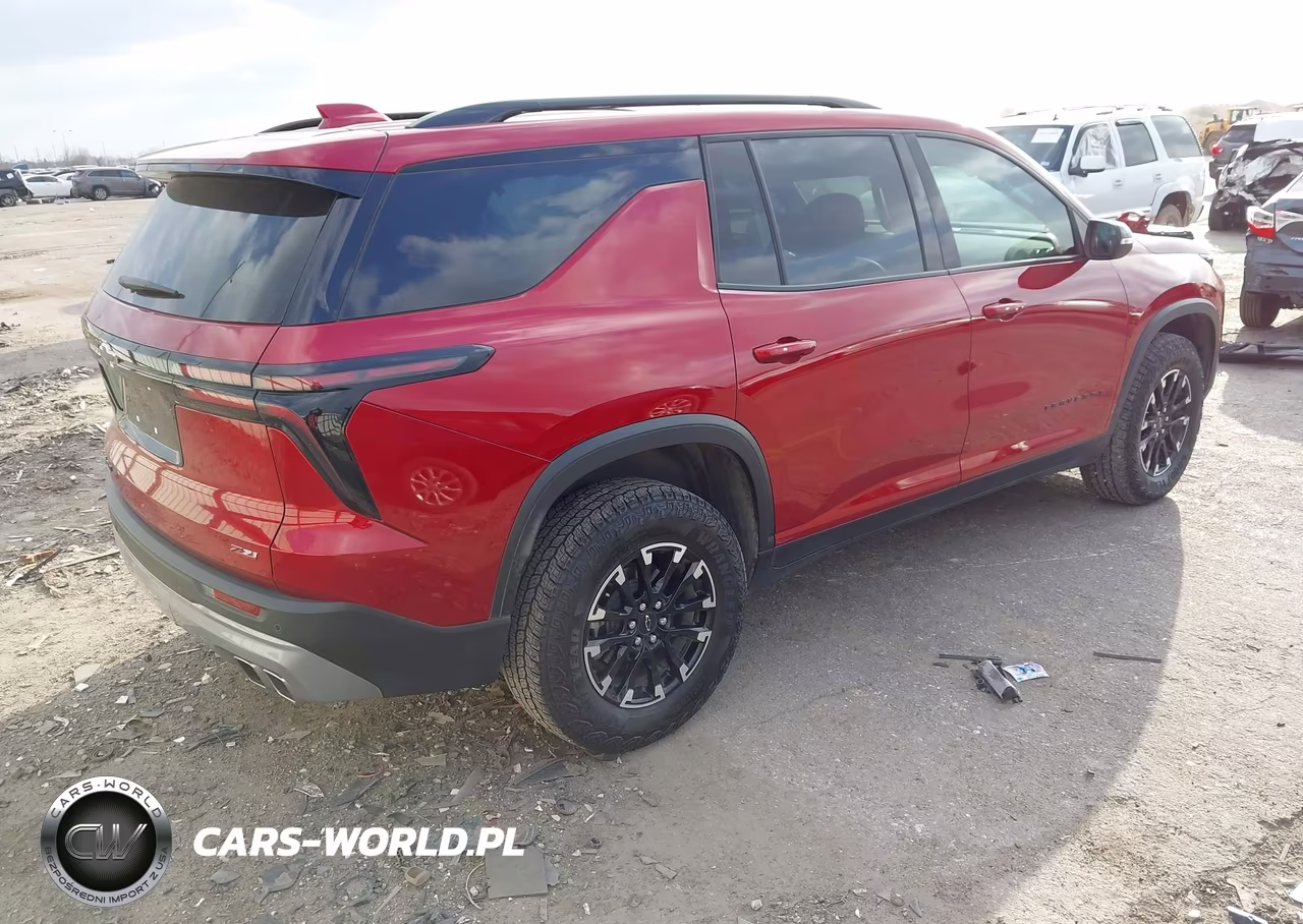 2025 Chevrolet Traverse Awd Z71 VIN:1GNEVJRS7SJ301855 - 4