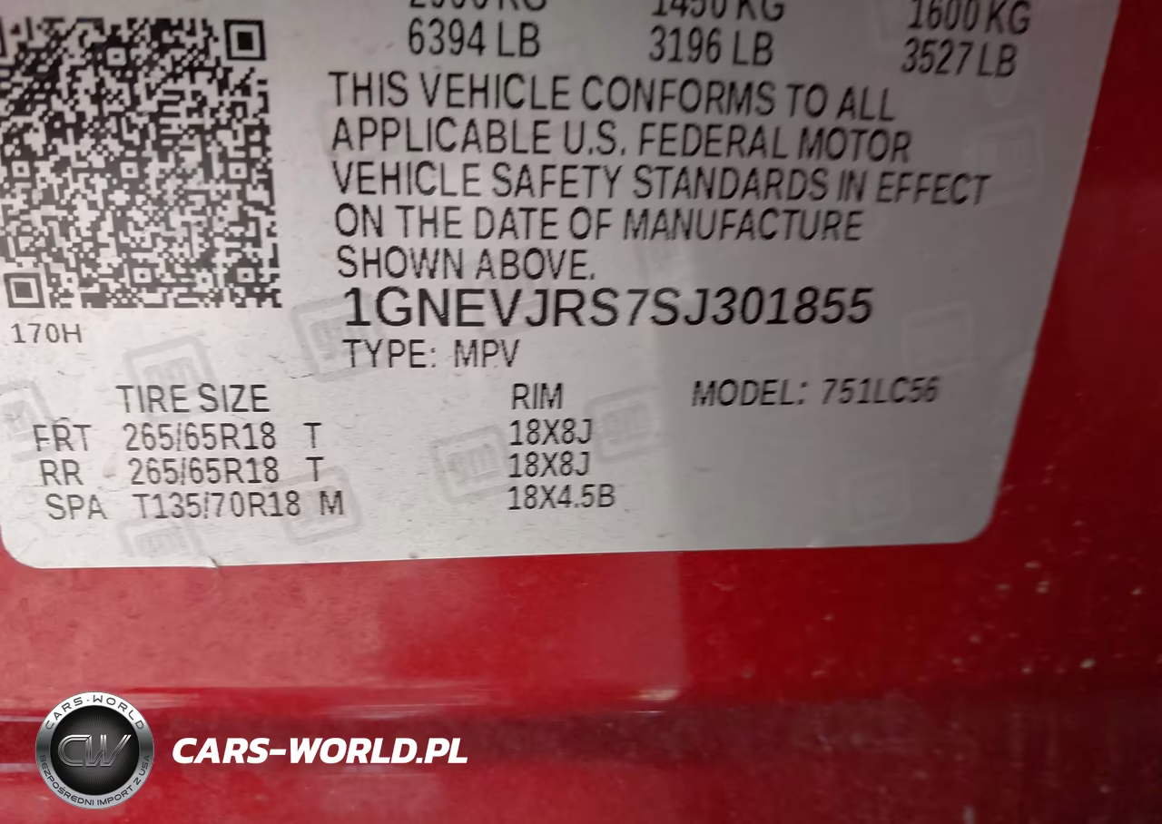 2025 Chevrolet Traverse Awd Z71 VIN:1GNEVJRS7SJ301855 - 9