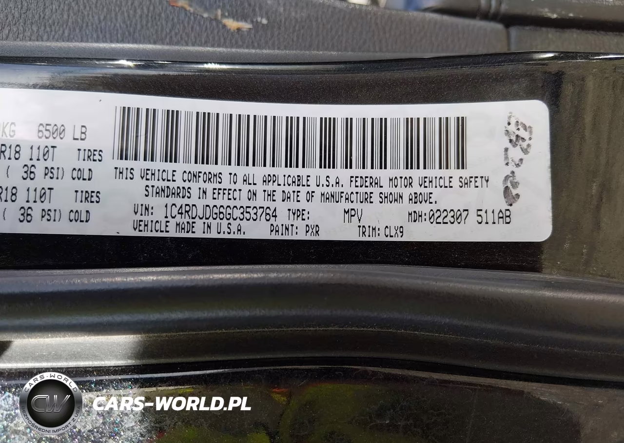 2016 Dodge Durango Limited VIN:1C4RDJDG6GC353764 - 9
