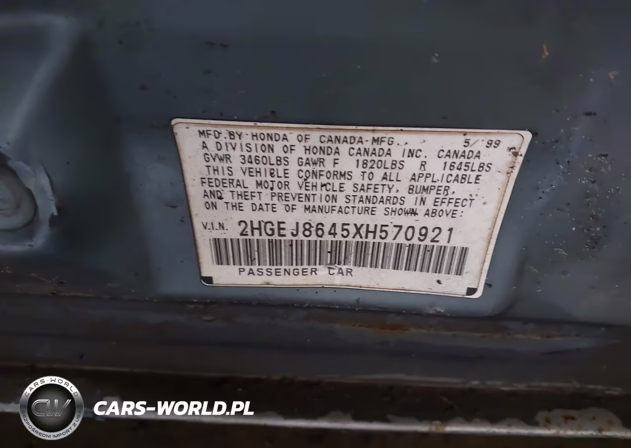 1999 Honda Civic Ex VIN:2HGEJ8645XH570921 - 9