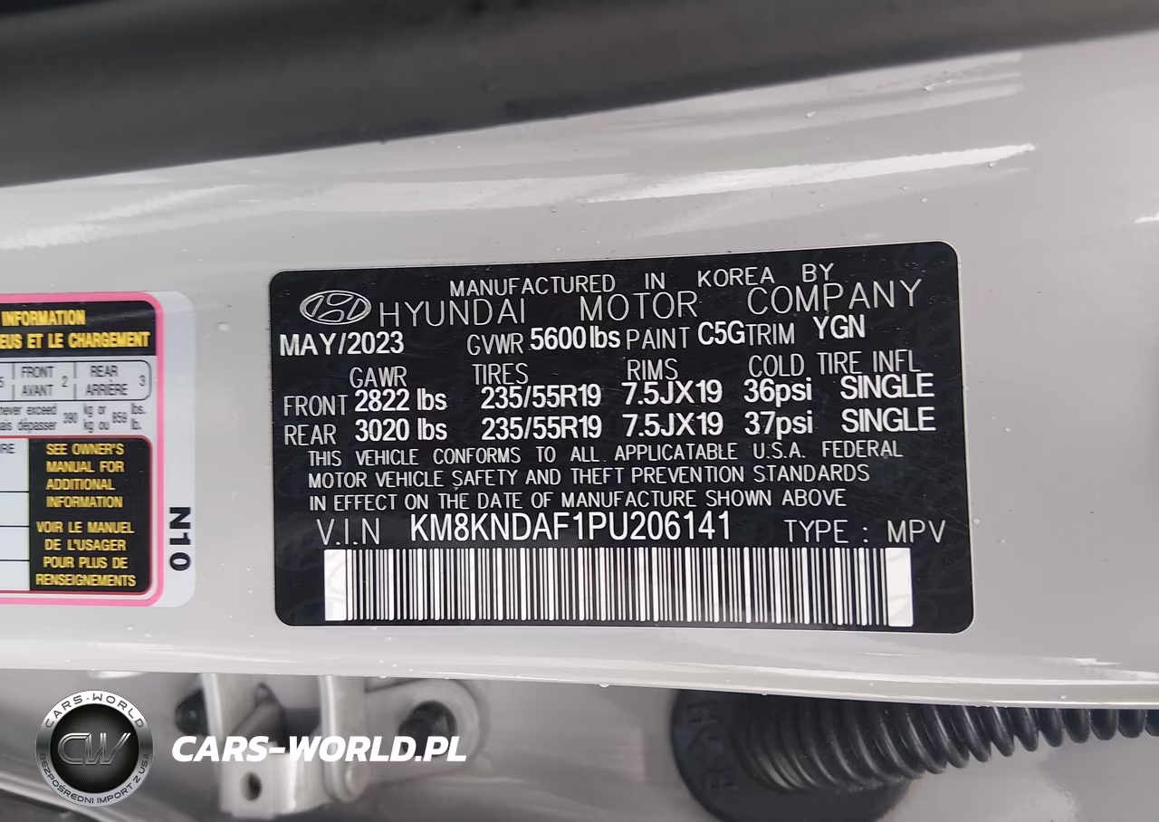 2023 Hyundai Ioniq 5 Sel VIN:KM8KNDAF1PU206141 - 9