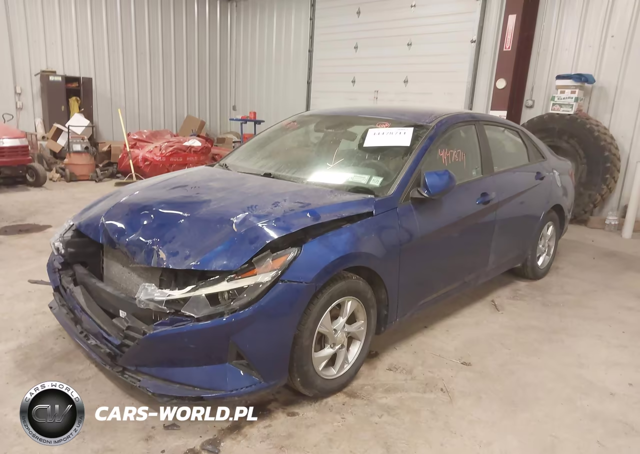 2021 Hyundai Elantra Se VIN:KMHLL4AG7MU173127 - 2