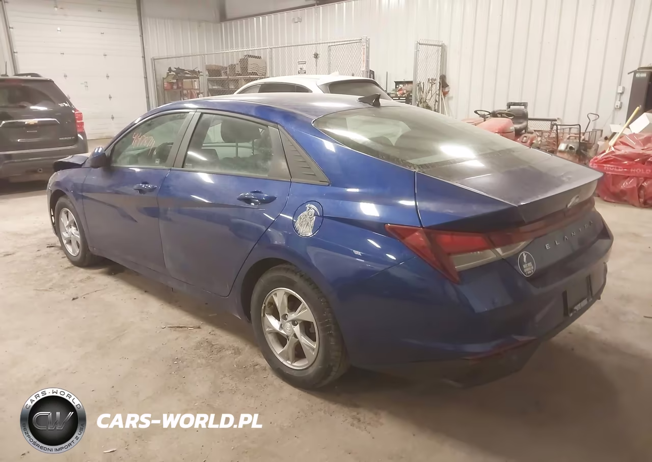 2021 Hyundai Elantra Se VIN:KMHLL4AG7MU173127 - 3