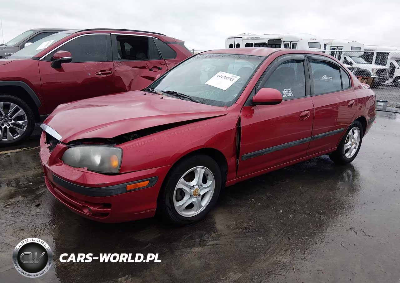 2005 Hyundai Elantra Gls-Gt VIN:KMHDN46D55U989929 - 2