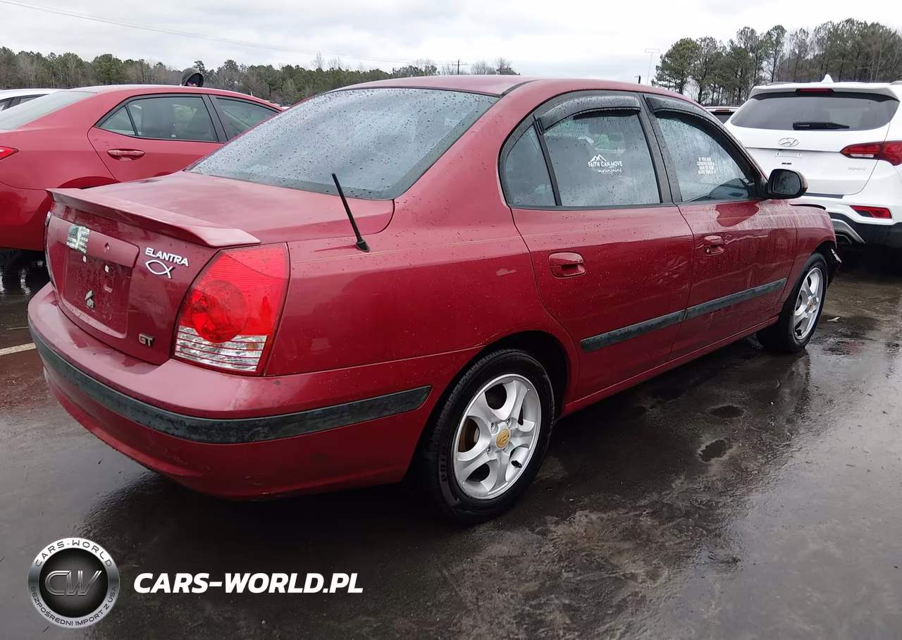 2005 Hyundai Elantra Gls-Gt VIN:KMHDN46D55U989929 - 4
