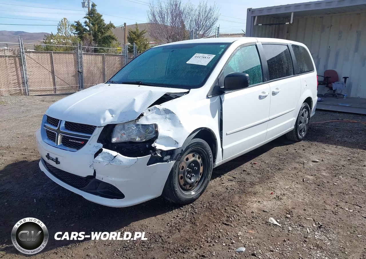 2017 Dodge Grand Caravan Se VIN:2C4RDGBG7HR853768 - 2