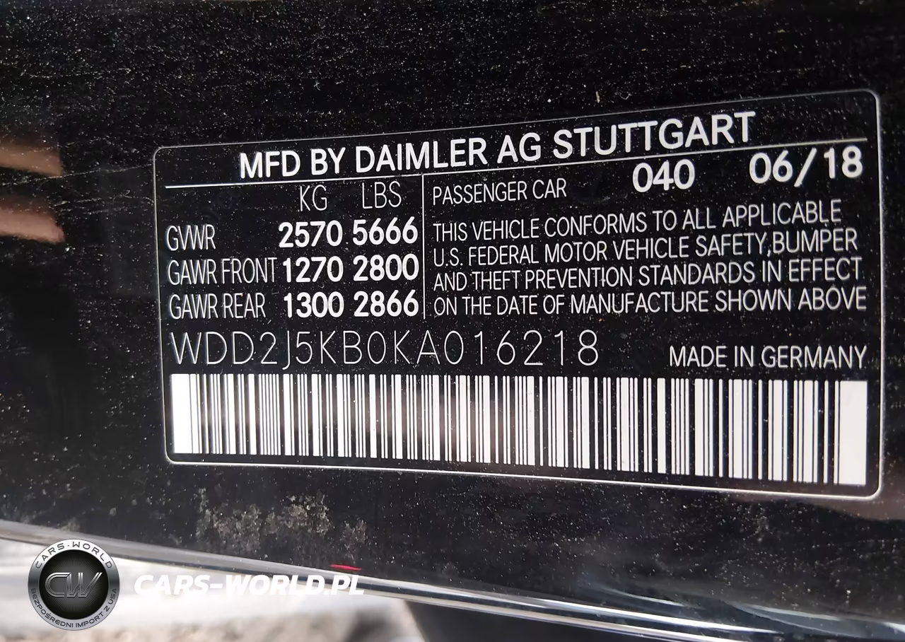 2019 Mercedes-Benz Cls 450 4Matic VIN:WDD2J5KB0KA016218 - 9