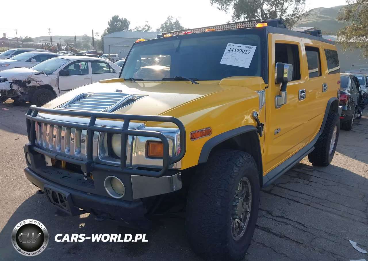 2003 Hummer H2 VIN:5GRGN23U13H100638 - 2