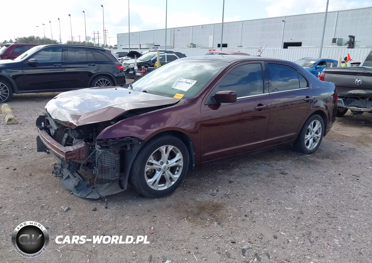 2012 Ford Fusion Se VIN:3FAHP0HA1CR218101 - 2