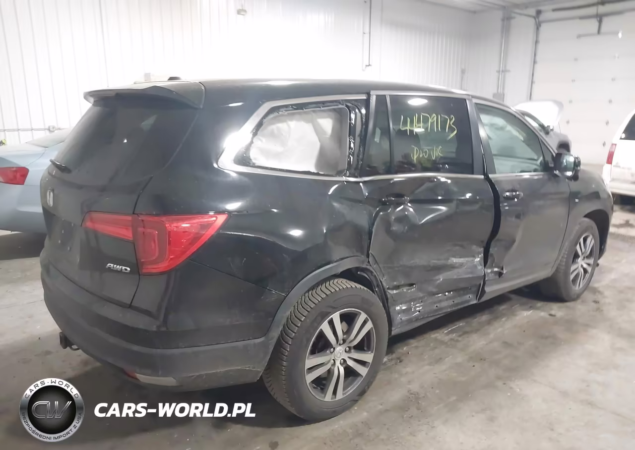 2017 Honda Pilot Ex-L VIN:5FNYF6H53HB082212 - 4