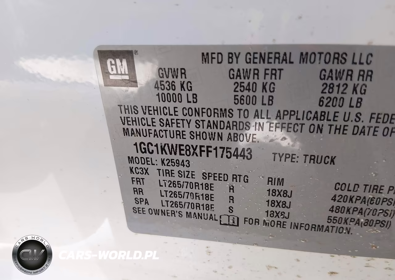 2015 Chevrolet Silverado 2500Hd Ltz VIN:1GC1KWE8XFF175443 - 9
