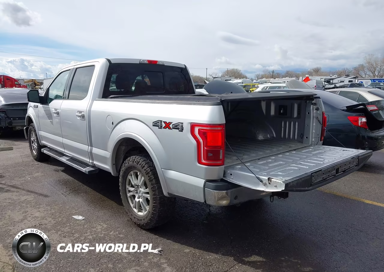 2015 Ford F-150 Lariat VIN:1FTFW1EF3FKE26225 - 3