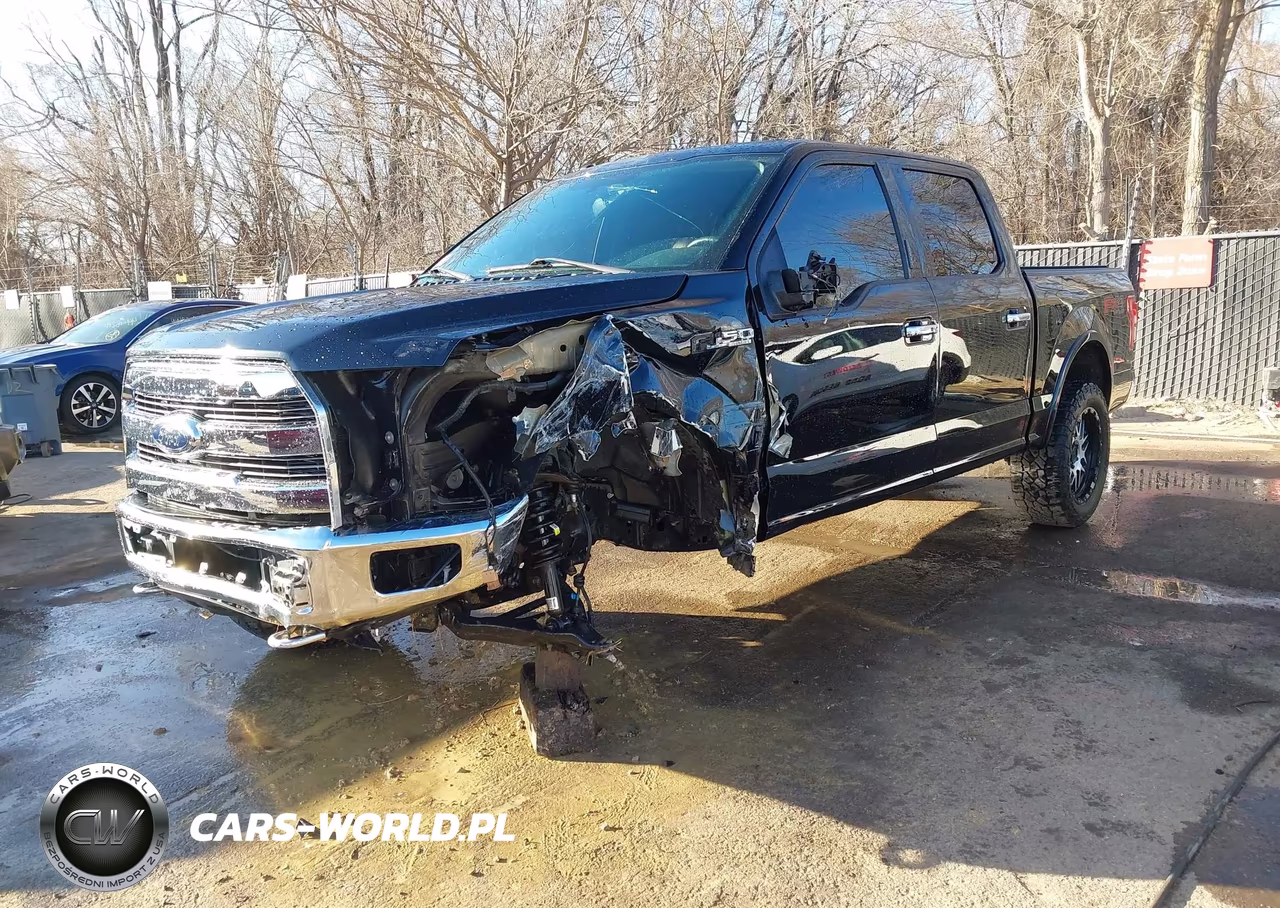2017 Ford F-150 Lariat VIN:1FTEW1EF8HFA10095 - 2