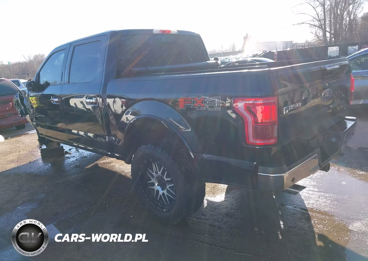 2017 Ford F-150 Lariat VIN:1FTEW1EF8HFA10095 - 3