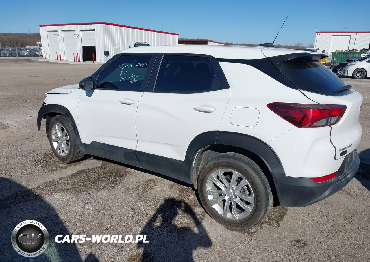 2023 Chevrolet Trailblazer Fwd Ls VIN:KL79MMS22PB186265 - 3