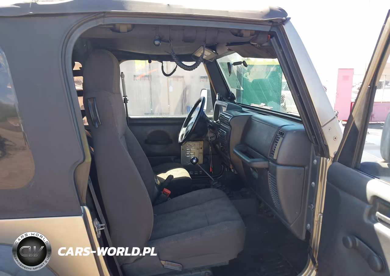 2003 Jeep Wrangler Sport VIN:1J4FA49S53P372832 - 5
